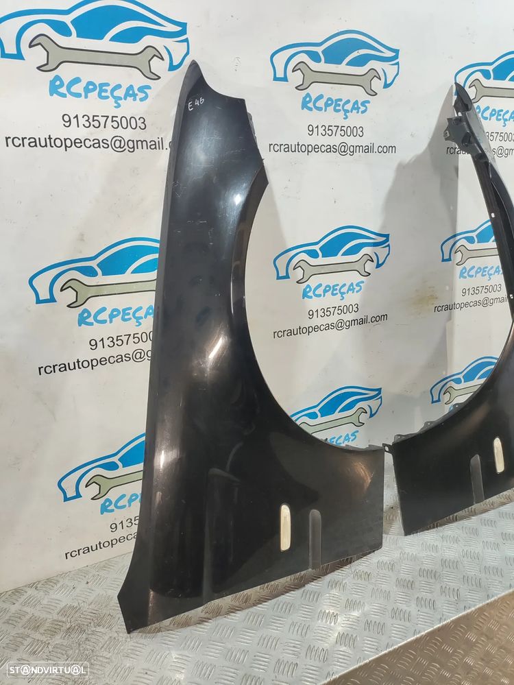 GUARDA-LAMAS ORIGINAL ESQUERDO DIREITO BMW SERIE 3 E46 COMPACT 41357016205 41357016206 GUARDA LAMAS GUARDALAMAS - 8