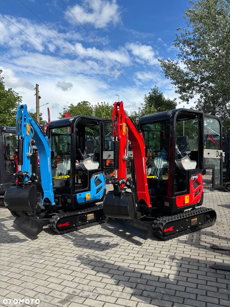 Kingway VIP15 1500kg Gąsienice 230mm Kciuk HYDRAULICZNY 25KM 3cyl DIESEL