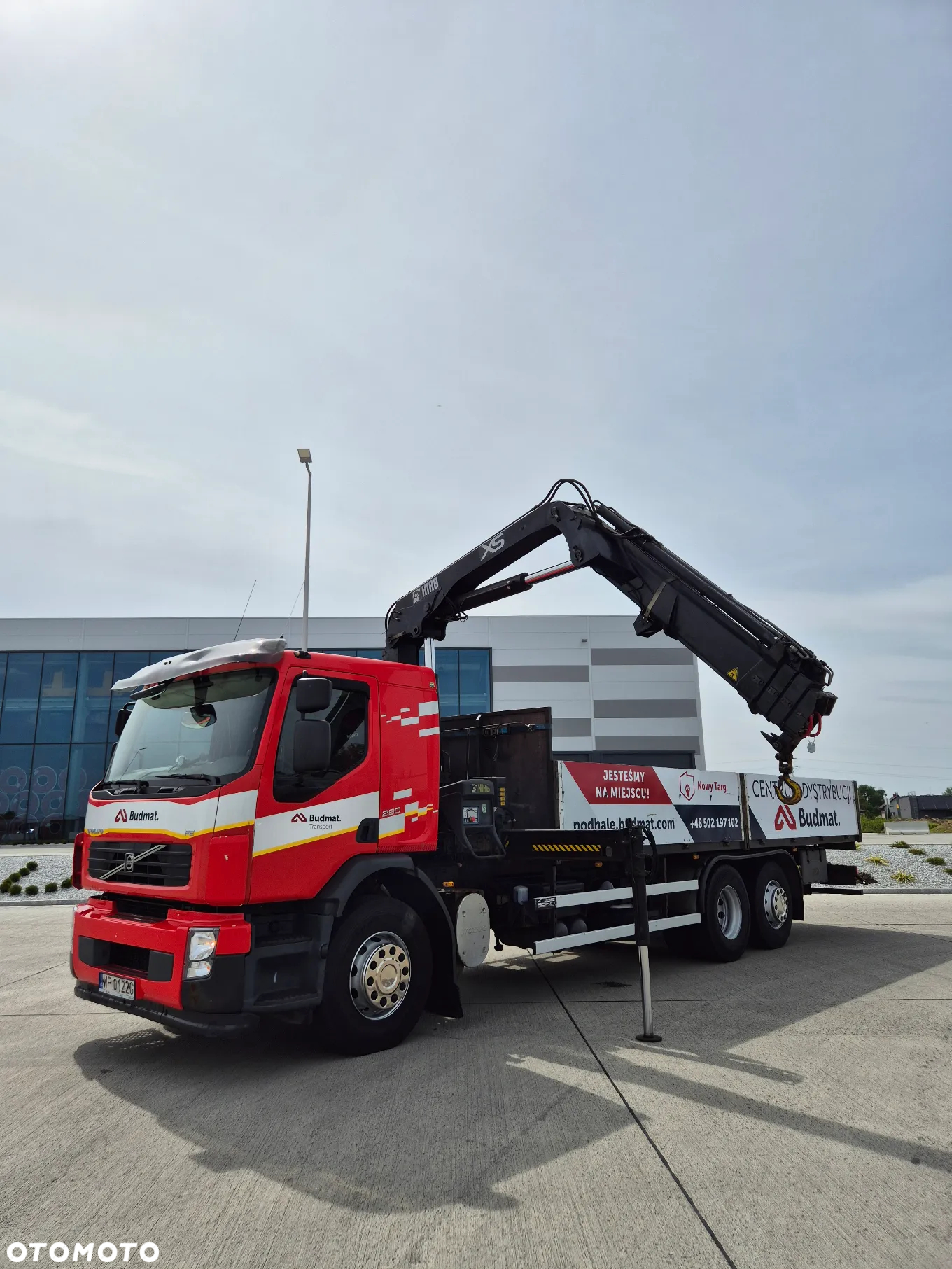 Volvo FE280  6x2  Żuraw HDS HIAB 166 Duo - 2