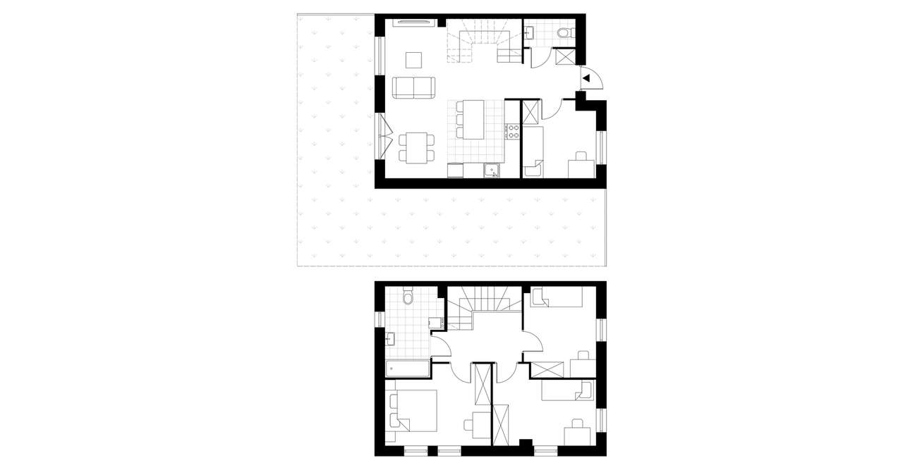 5-pokojowy dom 92m2 + ogródek Bezpośrednio - Pełny obrazek: 4/11