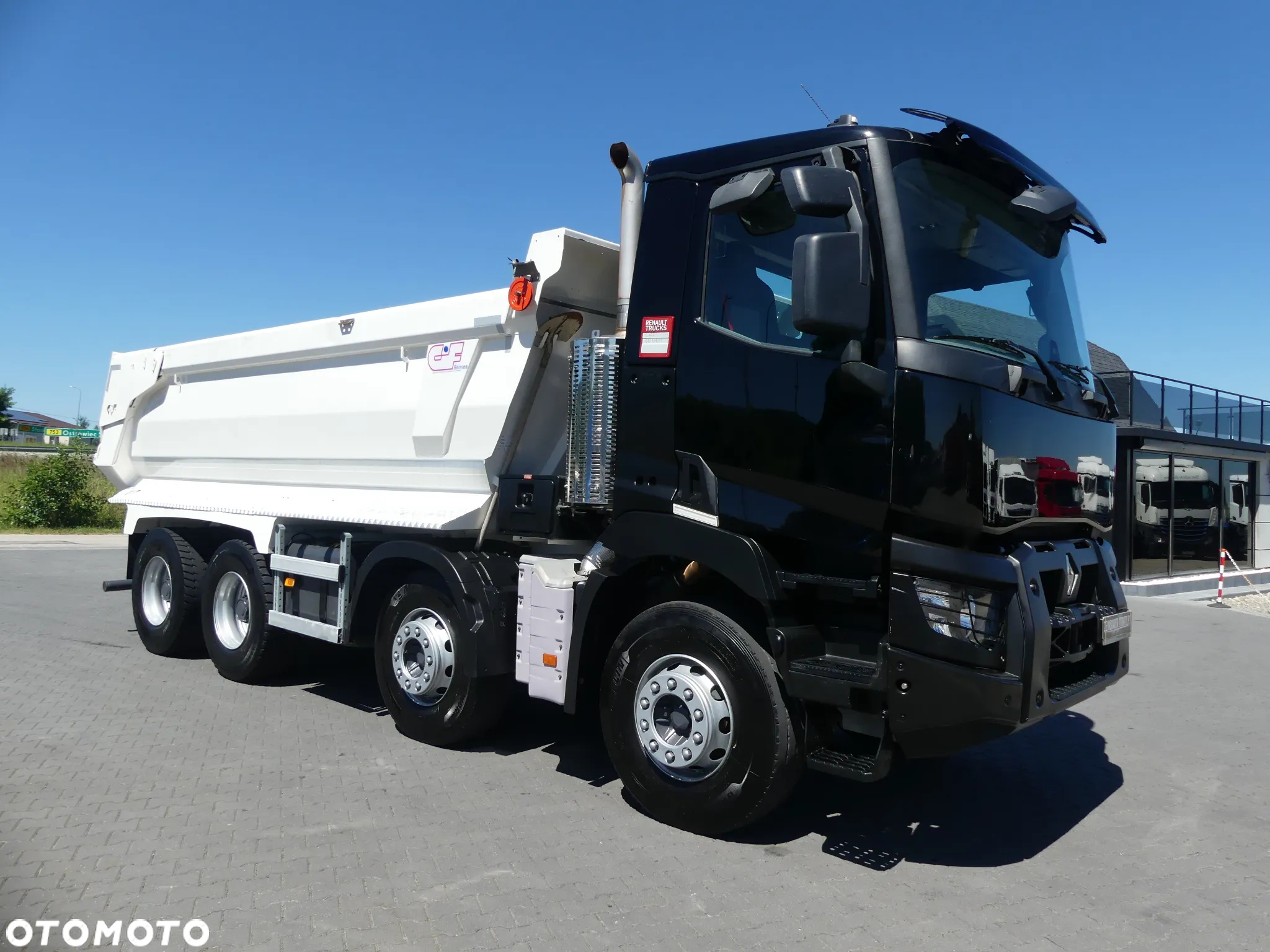 Renault C480 SILNIK 13L  / 8x4 / WYWROTKA / HYDRAULICZNA TYLNA KLAPA / - 13