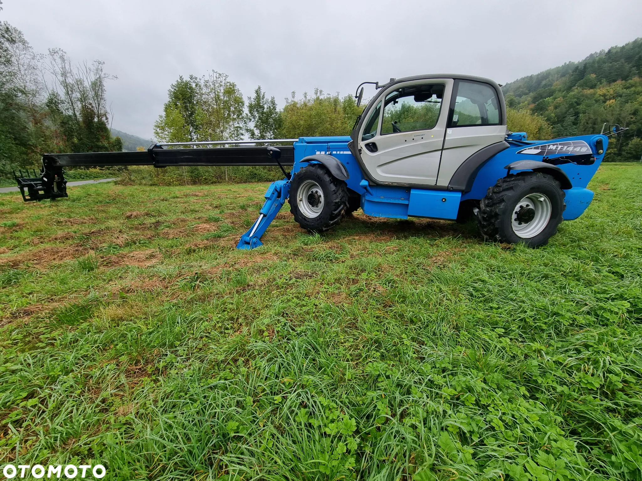 Manitou MT1440 Ładowarka Teleskopowa 14metrów z Norwegii 2017rok 2935mtg Jak Nowa zero zniszczeń luzów wycieków PERKINS - 5