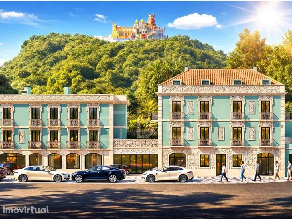 Prédio com projeto em aprovação para hotel 4 estrelas em Sintra - Grande imagem: 3/32