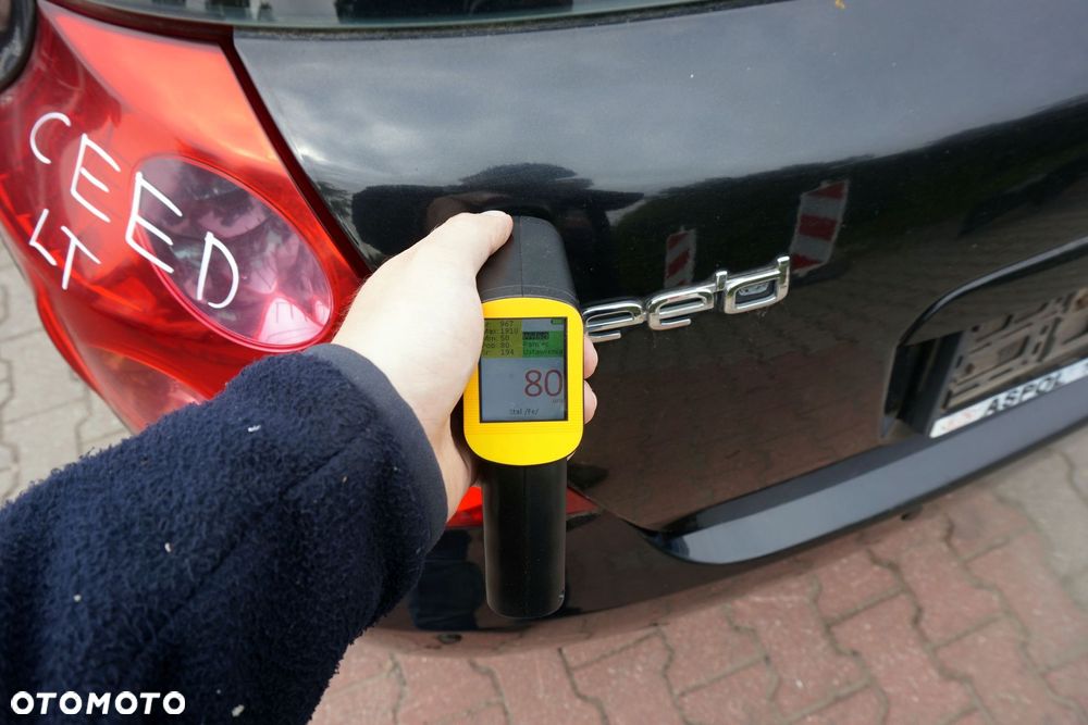 KLAPA BAGAŻNIKA TYLNA CEED I 5D HB 1K  CZARNY KIA 2006-2009 - 4