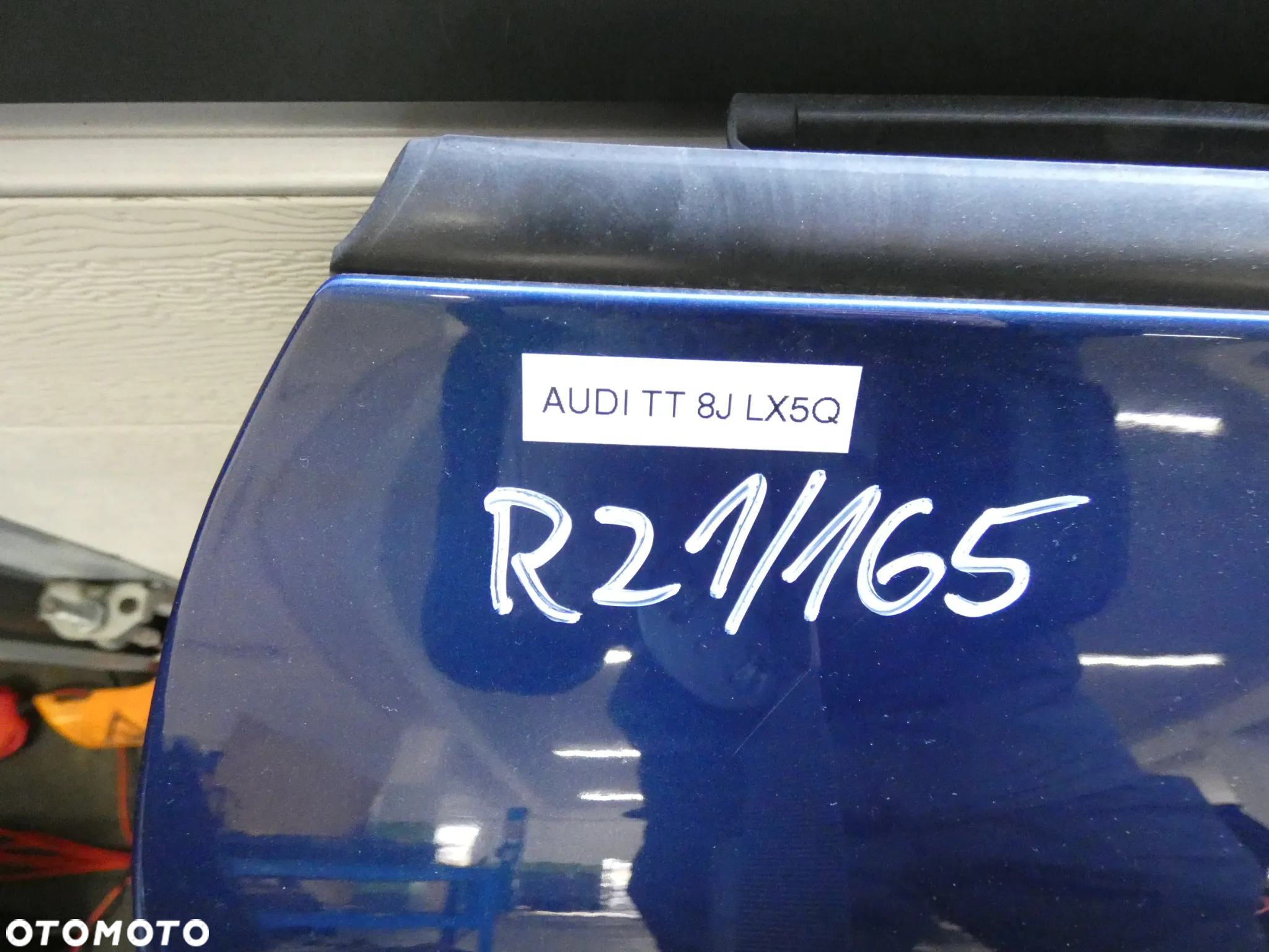 AUDI TT 8J DRZWI PRAWE NIEBIESKIE LX5Q GORLICE RZ1/165 - 20