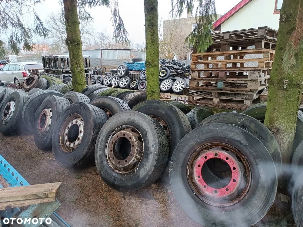 Koło FELGA 22,5  OPONA 315/70 R 22.5 315/80 R 22,5 - 12