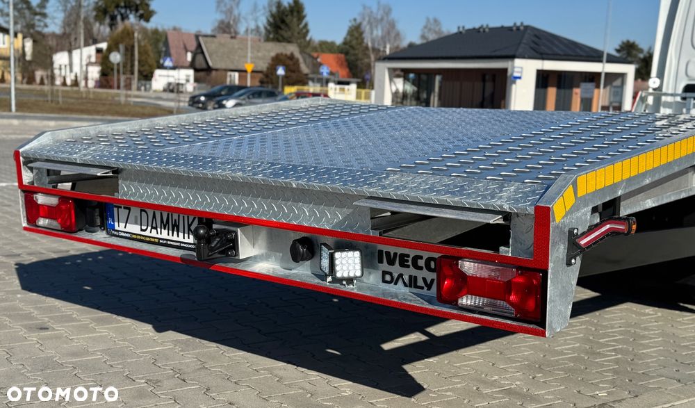 Iveco Daily 2022r ‼️72C18‼️3.0 NOWA Laweta Pomoc Drogowa Zarejestrowany jako Specjalny DMC 7200kg Salon Polska Niski Przebieg Autotransporter Sypialka - 37