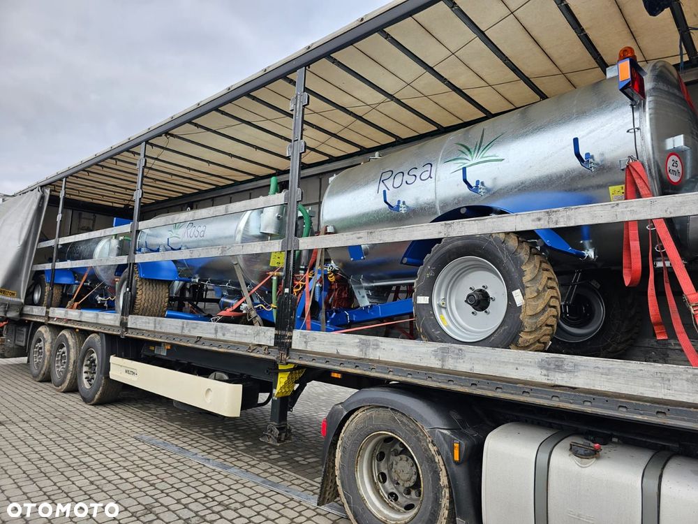 Wóz asenizacyjny od 3000L do 30 000L ROSA - beczkowóz, beczka, szambiarka - 7