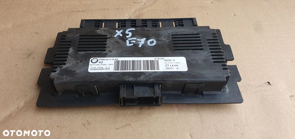 Moduł sterownik świateł BMW X5 E70 Lift 9263790 - 2