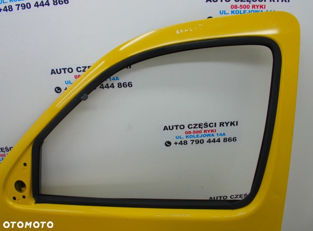 Renault kangoo I Drzwi prawe lewe żółte - 3