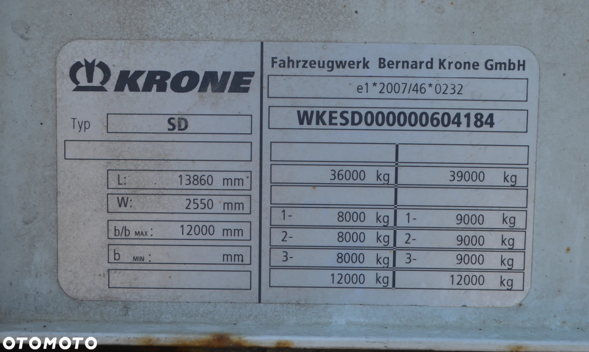 Krone SD - 15