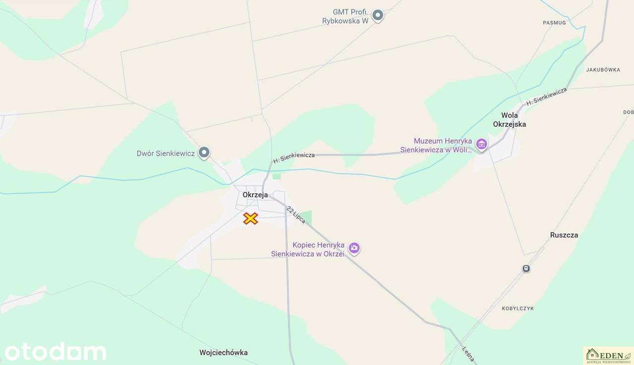 Działki budowlane od 0,13 ha do 0,15 ha - Okrzeja - Pełny obrazek: 4/5