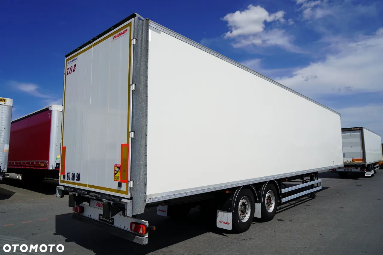 Fruehauf KONTENER / KOFFER / OSIE SAF / 2 OSIE   / MOCNA PODŁOGA: SZYNA DESKA - 5