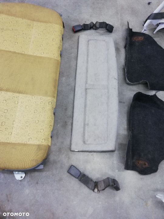 Fotele Fiat Panda II Kanapa Półka wykładzina boczki komplet - 3