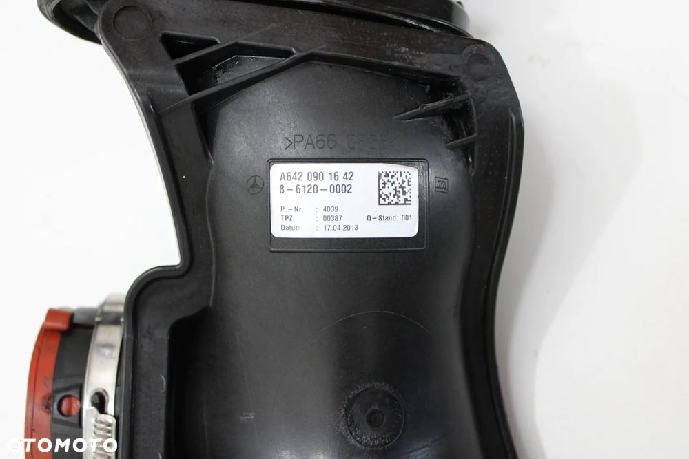 Przepływomierz dolot turbiny stan BDB OE Mercedes W212 W218 A6420901642 - 7