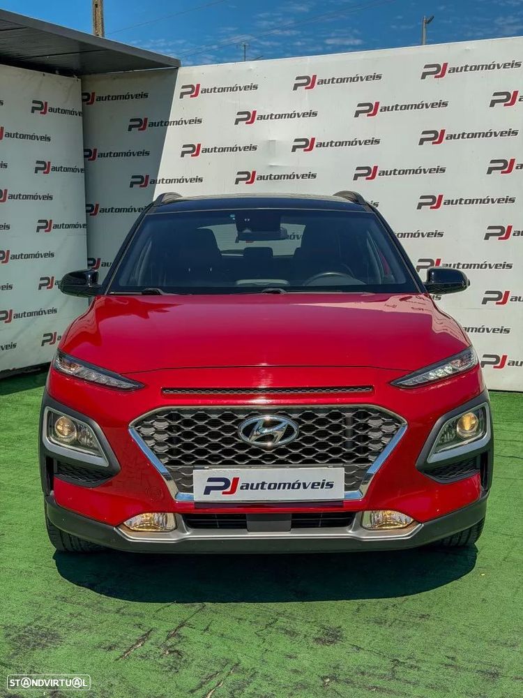 Hyundai Kauai 1.0 T-GDi Premium Pele/Tec.Vermelho - 3