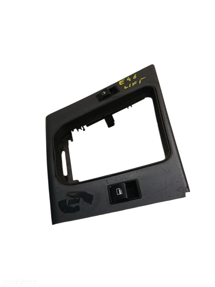RAMKA OSŁONA ZMIANY BIEGÓW PRZYCISKI SZYB BMW E46 LIFT 6902176 E46 - 1