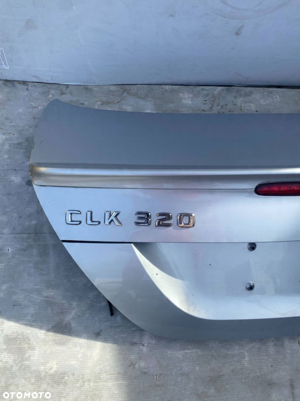 MERCEDES CLK W209 AMG KLAPA BAGAŻNIKA TYŁ TYLNA KOMPLETNA LOTKA - 2