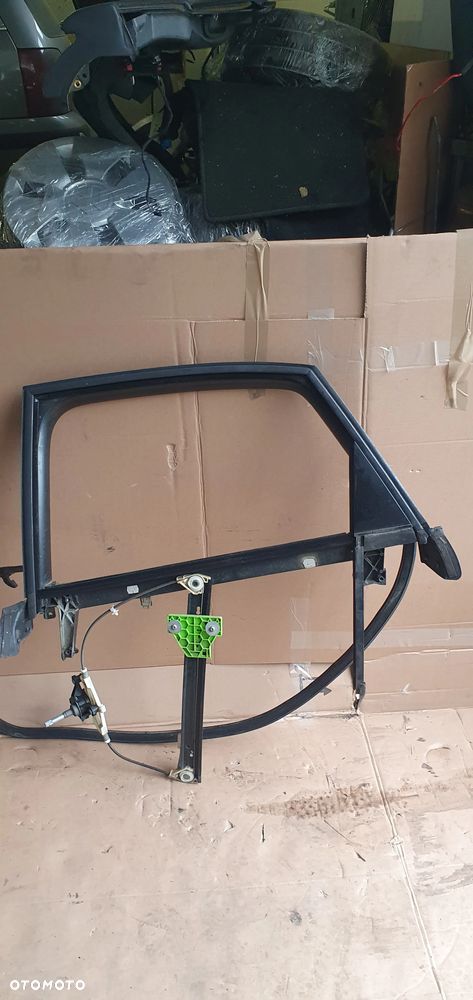 Mechanizm podnośnik szyby ramka lewy tył Audi A4 B6 - 2