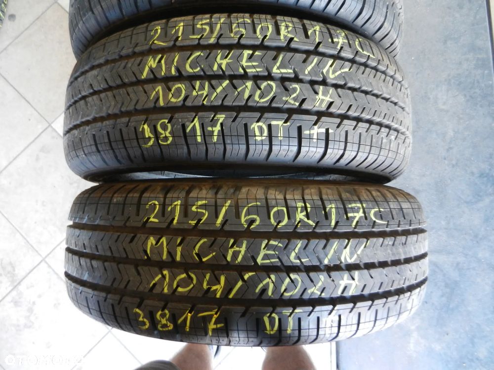 Opony 215/60r17c michelin agilis dt + jak nowe demo 9,5mm bus - 2