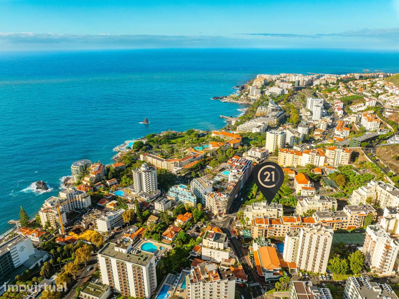 Apartamento T2 Mobilado e Equipado para Arrendamento - Ajuda, Funchal - Grande imagem: 3/22