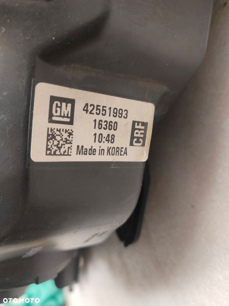 opel mokka x zw z led komplet lamp przednich 42551993, 42551992 - 13