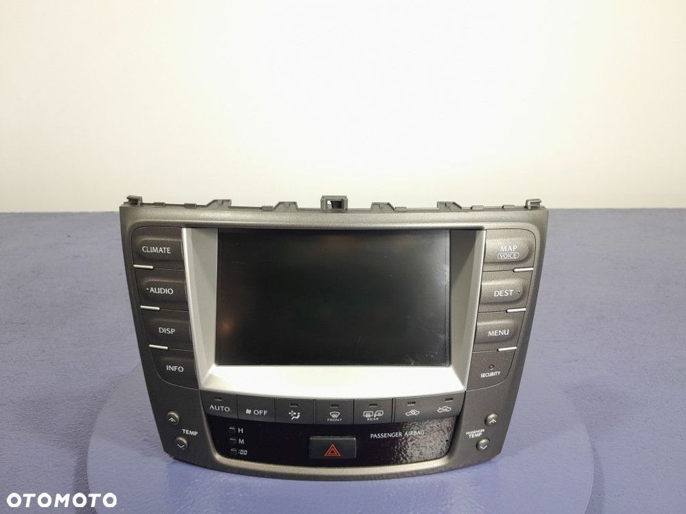 LEXUS IS II XE20 RADIO NAWIGACJA PRZEŁĄCZNIK KLIMATYZACJI 86111-53050 - 1