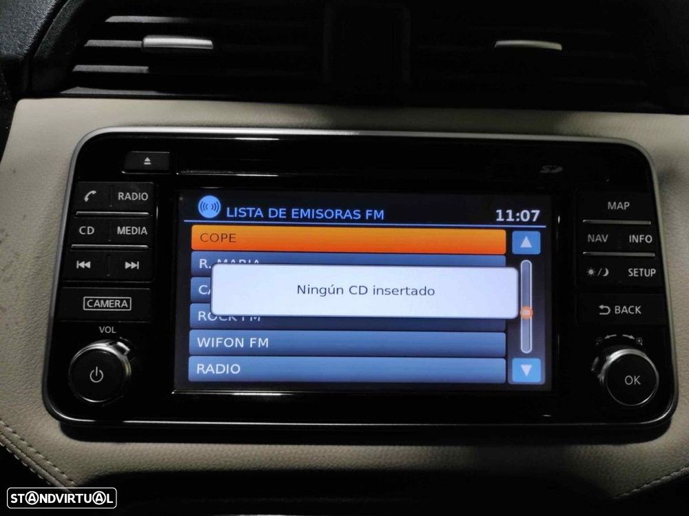 SISTEMA NAVEGAÇÃO GPS NISSAN MICRA V (K14) ACENTA - 10