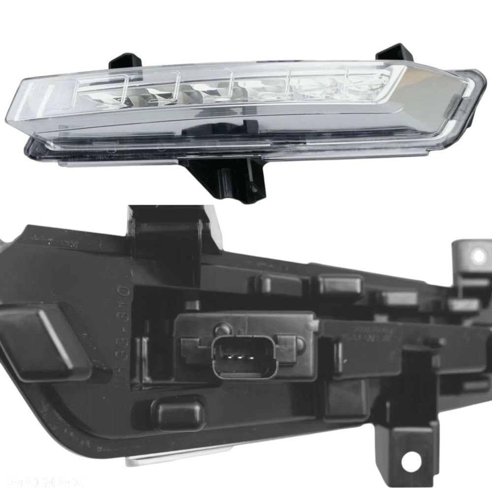 RENAULT CLIO IV 4 LIFT 2016-2020 LAMPA ŚWIATŁO LED DO JAZDY DZIENNEJ LEWA - 4
