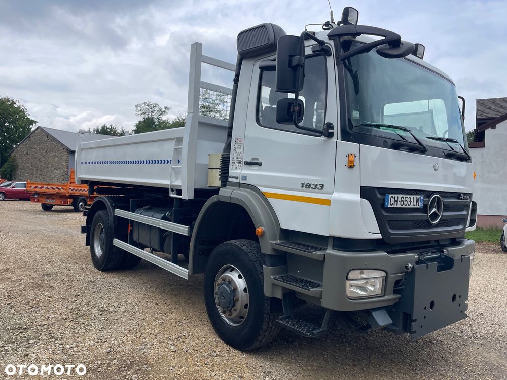 Mercedes-Benz Axor 1833AK  4x4 hydro burta pojazd specjalny zimowego utrzymania dróg kompletny  zestaw do odśnierzania  330 PS !!! 19 Ton DMC  STAN BDB !! - 7