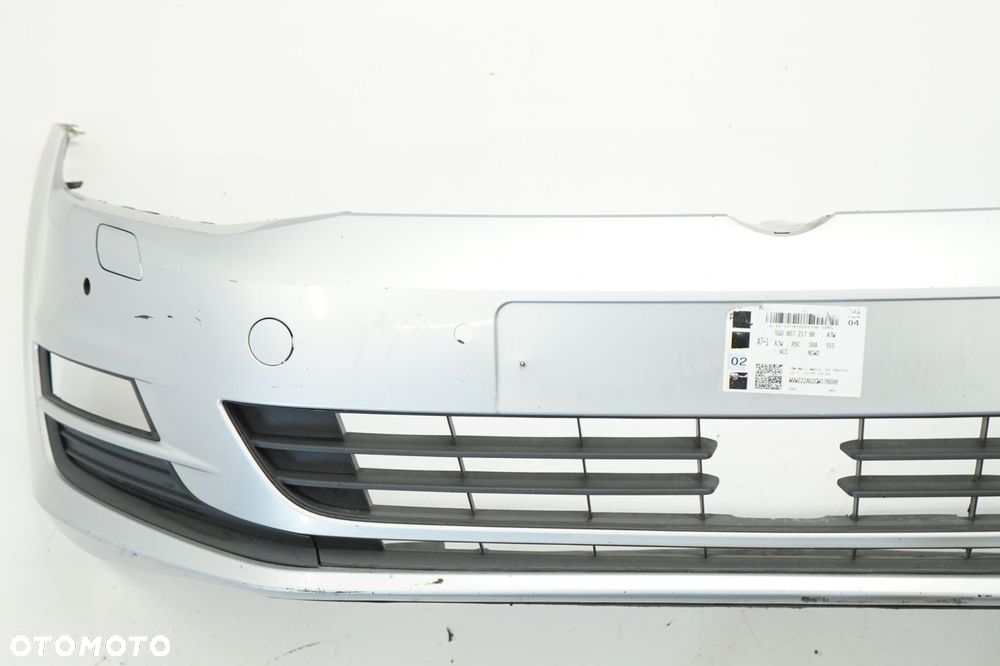 VW GOLF VII 15R ZDERZAK PRZEDNI PRZÓD XENON PDC LA7W - 2