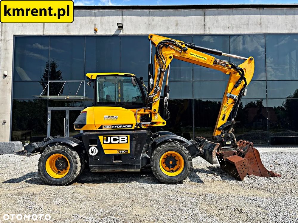 JCB HD110WT 4F KOPARKA KOŁOWA HYDRADIG POWERTILLT 2018R | LIEBHERR 311 312 JCB JS 130 KOMATSU 98 110 - 2