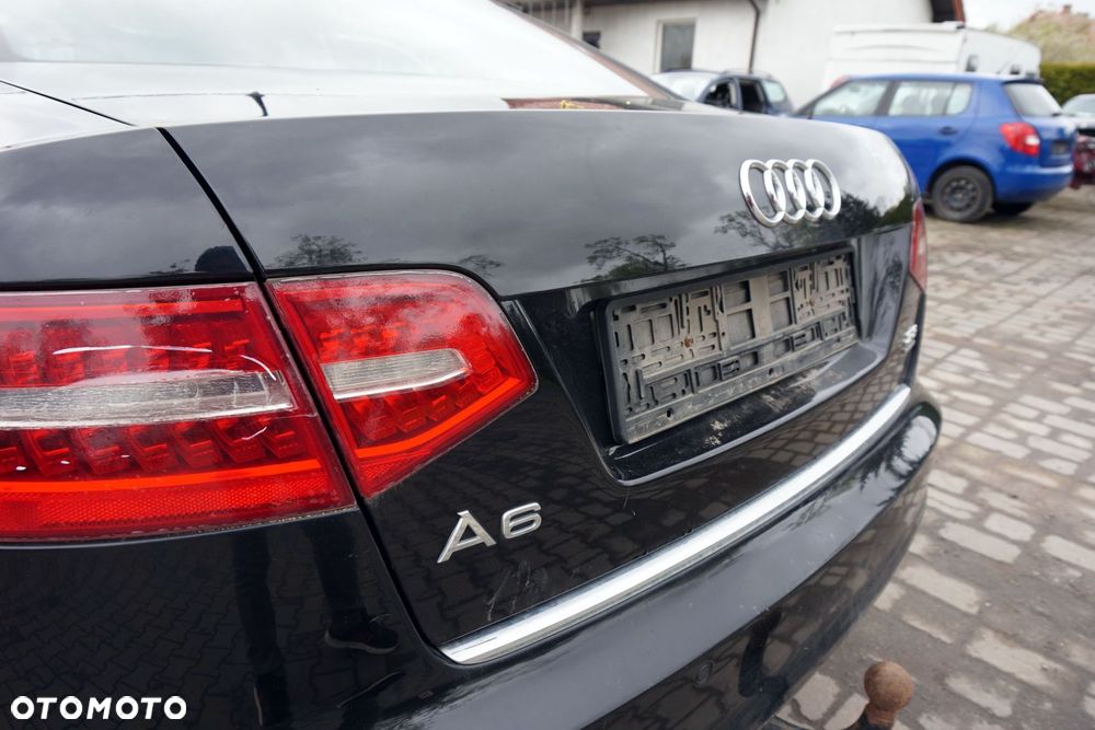 KLAPA BAGAŻNIKA TYLNA A6 C6 LIFT SEDAN LY9B  CZARNY AUDI 2008-2011 - 6