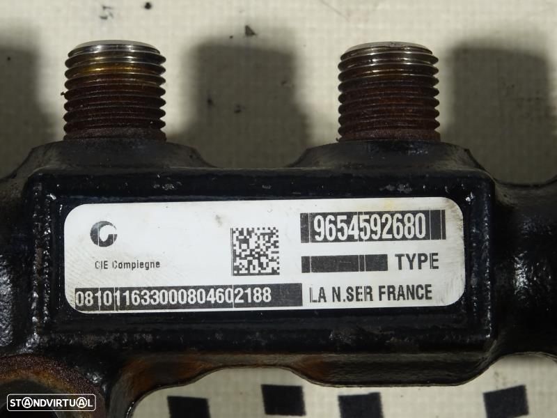 Régua / Rail De Injeção Peugeot 307 (3A/C)  9654592680 - 4