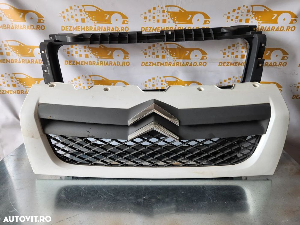 Ornament Grila Fata Completa Radiator Citroen Jumper An 2006-2007-2008-2009-2010-2011-2012-2013-201 - 2