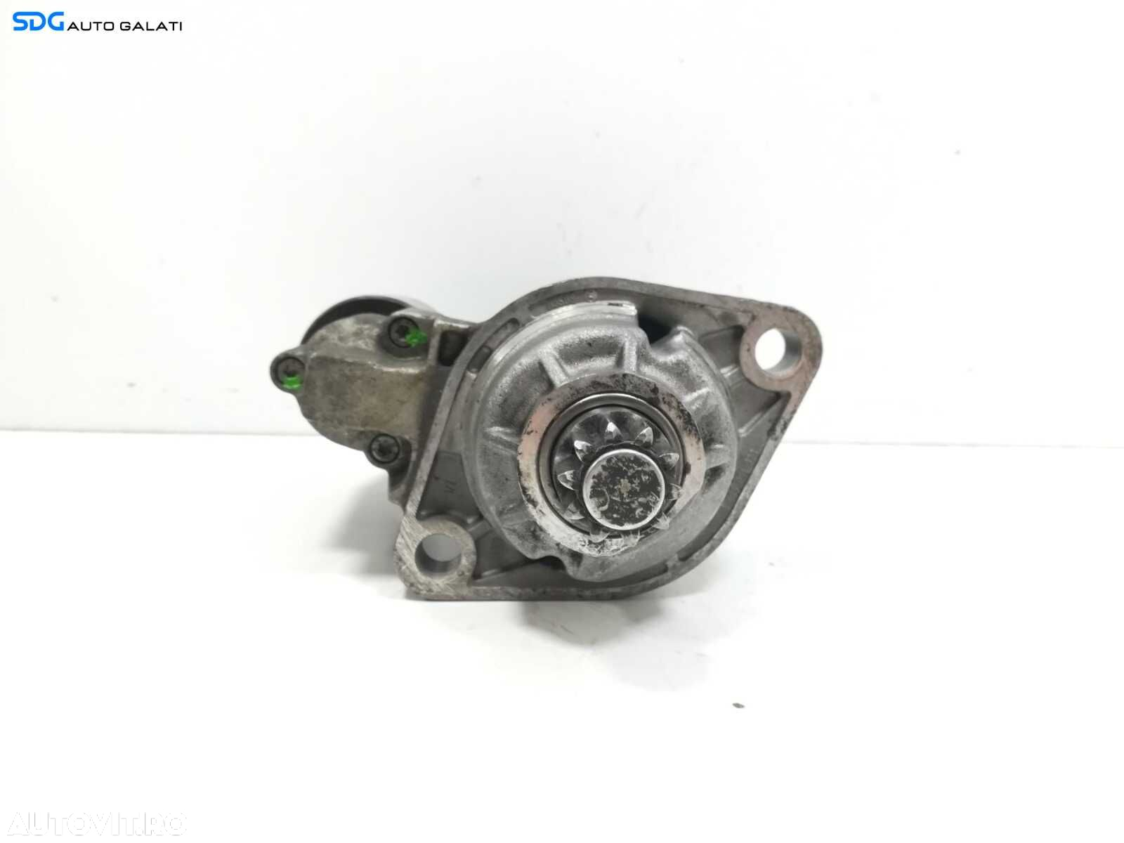 Electromotor cu 10 Dinti Volkswagen Passat B6 2.0 TDI BKP CBAA CBAB CBAC BUZ BMP BMR CBBB BMA BVE BWV 2005 - 2010 Cod 1005831320 02M911023P 0001123014 [B3614] - 3