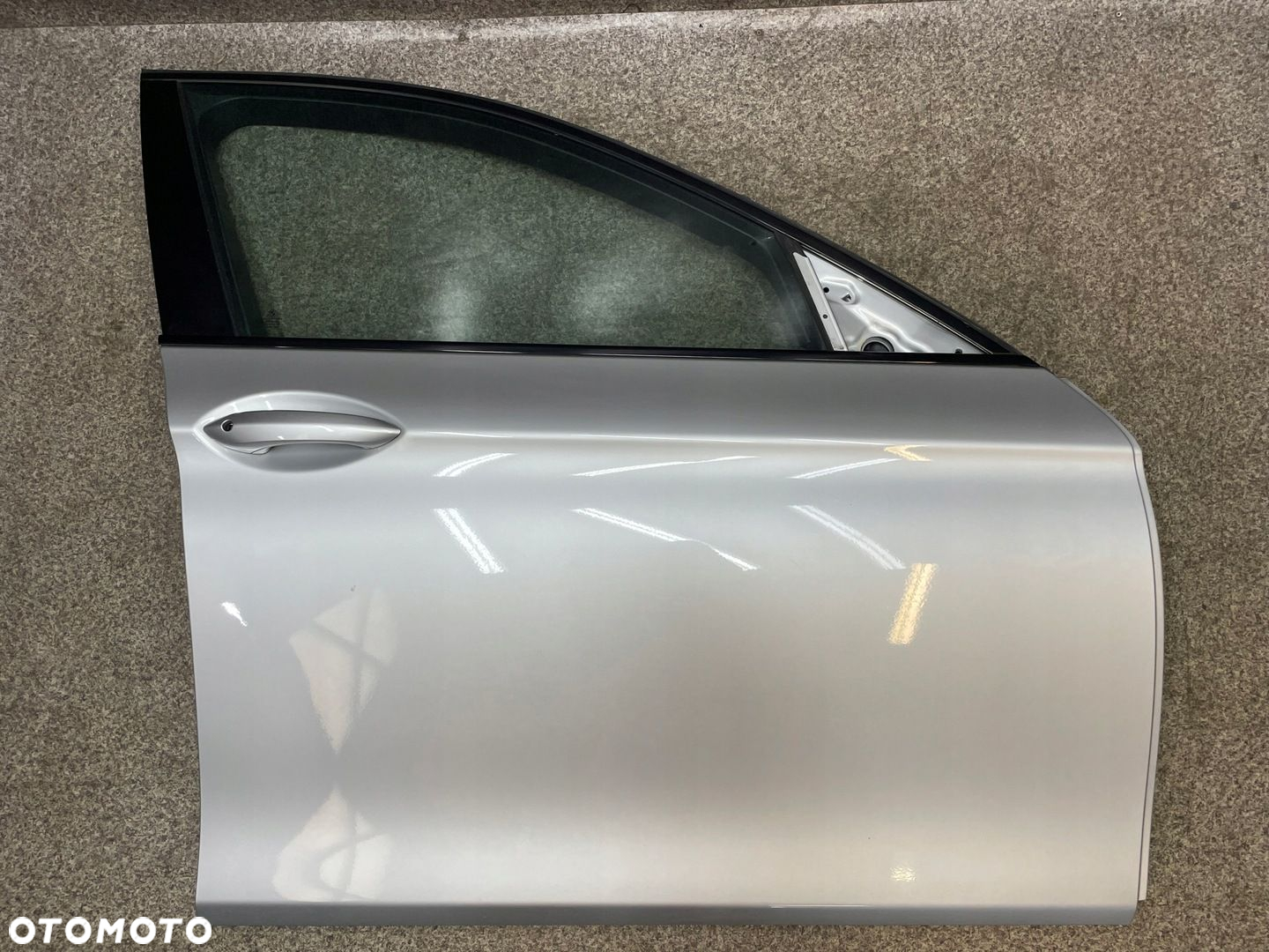 Drzwi szyba prawy przod przednie BMW F11 F10 354 srebrne 150 umAl ładne - 7