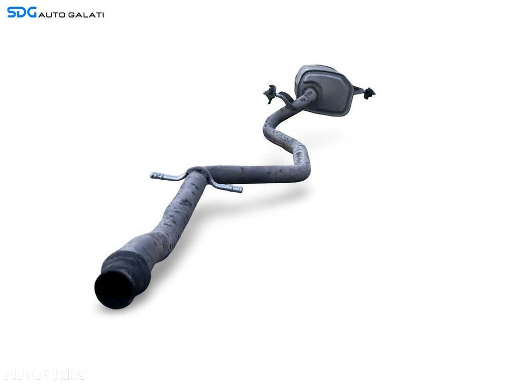 Evacuare Toba Tobe Teava Esapament Finala Peugeot 407 2.0 Diesel 2004 - 2010 [LC3433] - 2