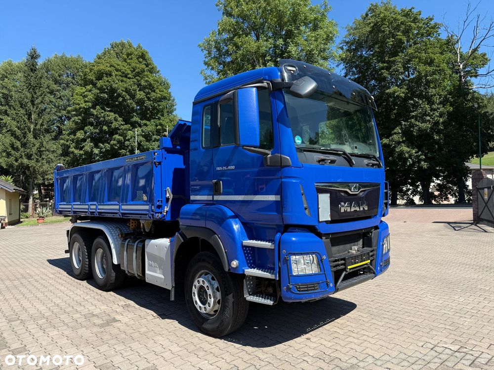 MAN 26.480 TGS wywrotka 6x4, BORDMATIC, 340 t.km.!, INTARDER! - 3