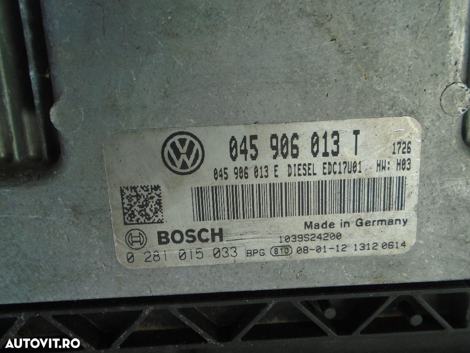 Calculator motor Volkswagen Polo 1.4 TDi BMS din 2008 - 2