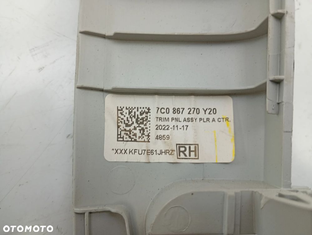 osłona słupka prawa vw crafter II 7C man tge 7C0867270 - 7