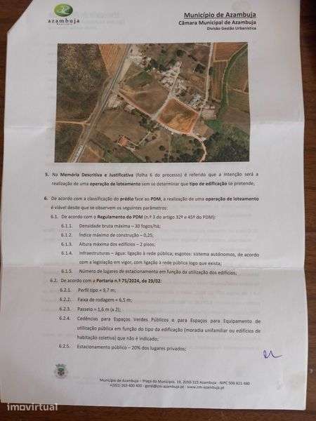 Terreno para construção 17 moradias - Grande imagem: 2/2