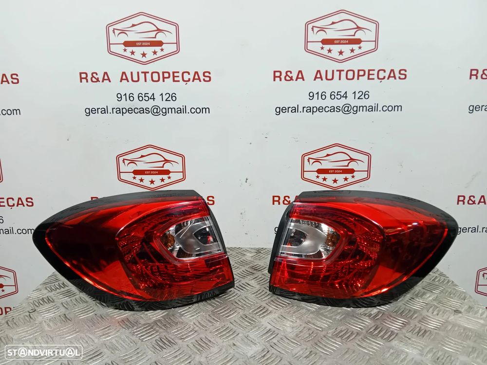 Farolins Trás Traseiro Esquerdo Renault Captur Originais - 10
