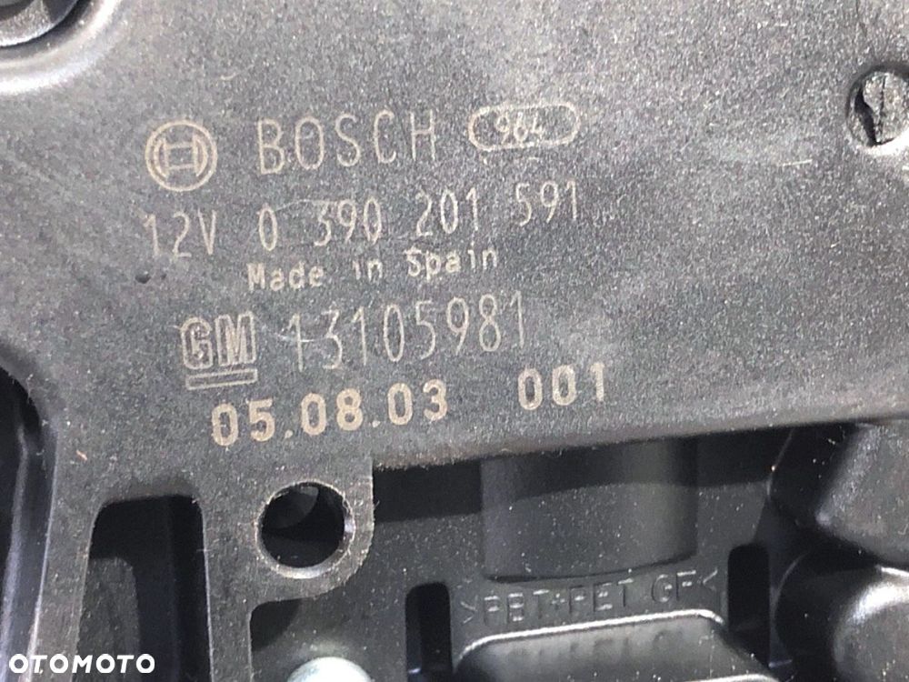 SILNIK WYCIERACZEK TYŁ  OPEL ASTRA H GTC (A04) 2005 - 2010 1.4 (L08) 66 kW [90 KM] benzyna 2005 - - 4