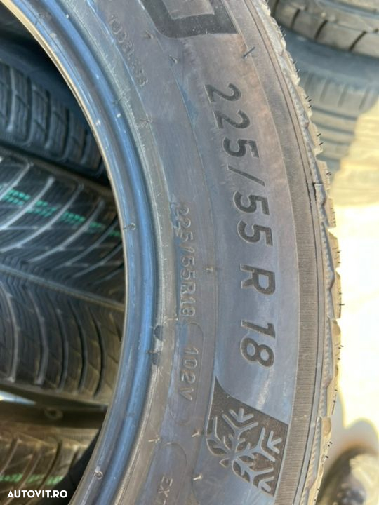 vând 4 anvelope 225/55/18 Michelin de iarnă ca noi - 9