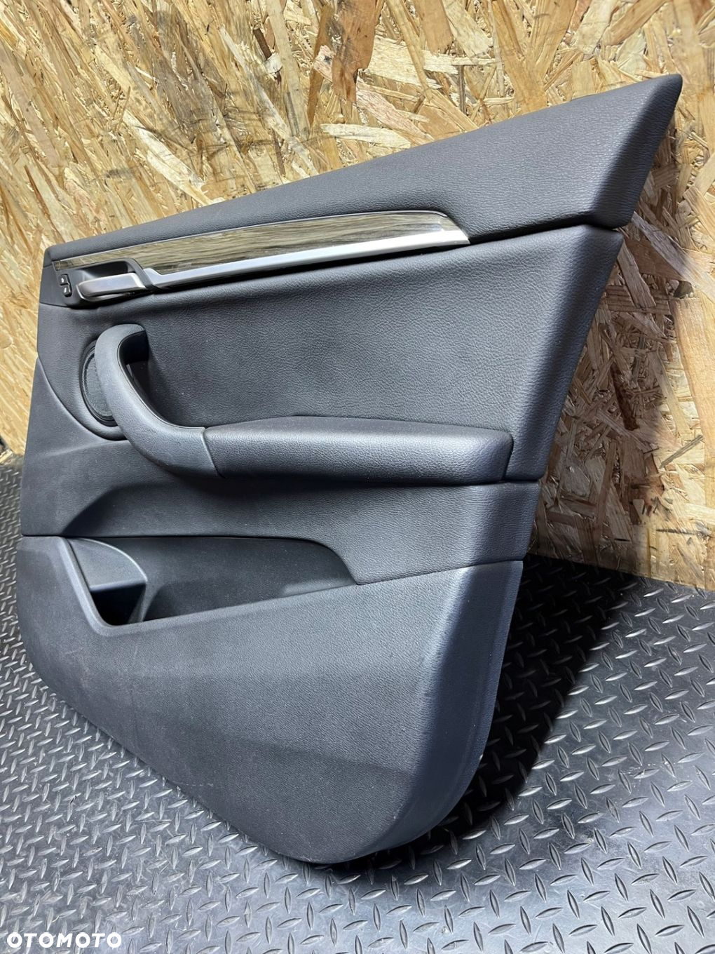 BOCZEK TAPICERKA DRZWI PRAWY PRZÓD BMW X1 F48 CZARNA SKÓRA EUROPA - 3
