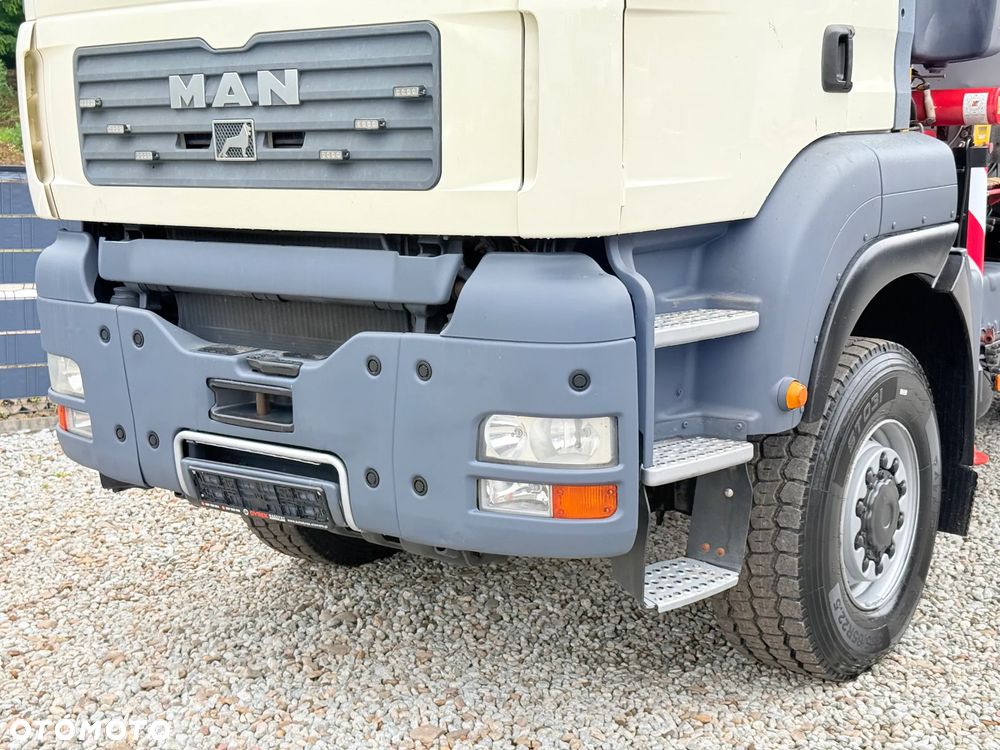 MAN * MAN TGA 18-350 * 4x4 * HDS Fassi 235 CXP * Kiper Wywrotka * Sprowadzony* Bardzo Dobry Stan * - 4