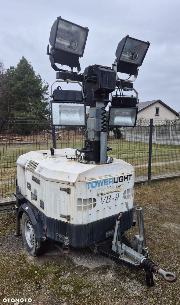 Inny MASZT OŚWIETLENIOWY, PRĄDNICA, GENERATOR MOBILNY, WIEŻA, MASZT RĘCZNY, TOWER LIGHT - 8