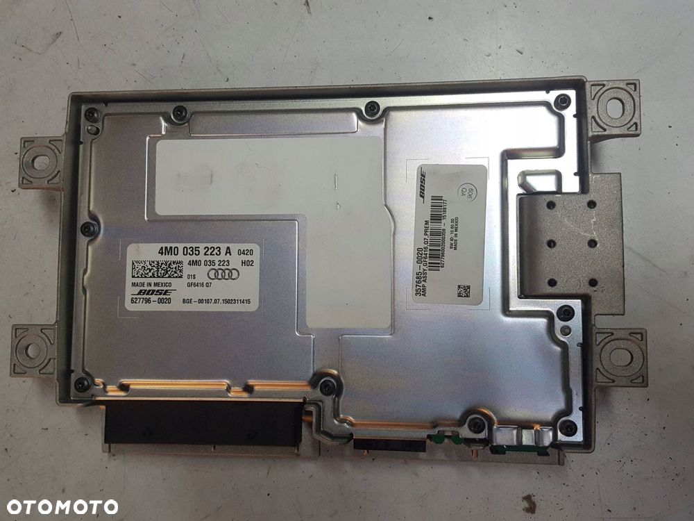 AUDI Q7 II 4M 15-19r WZMACNIACZ AUDIO BOSE 4M0035223A - 3