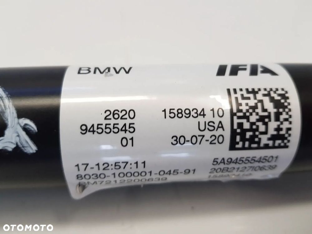 Wał napędowy BMW G30 G31 G32 G01 X3 G02 X4 G05 X5 G06 X6 G07 X7 E34 E53 kod silnika b57d30b - 11
